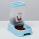 Auto feeder 1.5 l, 23.5 x 16 x 24 cm, blue