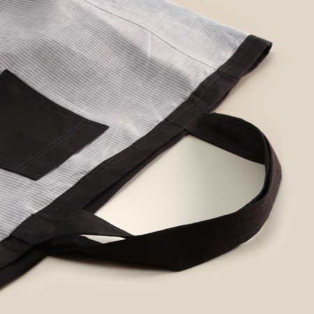 Bag from flax Bilateral SL Home "Linear Bag" 67x35cm, 50%of lons, 50%HL, 180g/m2-8