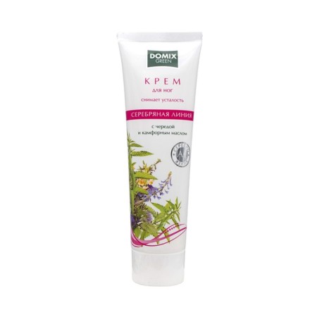 Domix tired cream with a series and camphor oil and a nano -sister, 100 ml