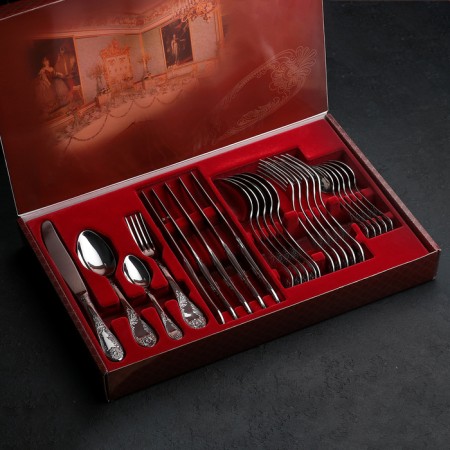 Set of cutlery "Imperial", 24 items, decorative box