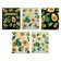 Notebook of 48 sheets in the Calligrata Avocado cage, covered cardboard, OFSET block, mix