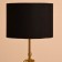 Tabled lamp "Truvor" 1x60W, E27 golden 25x25x30 cm