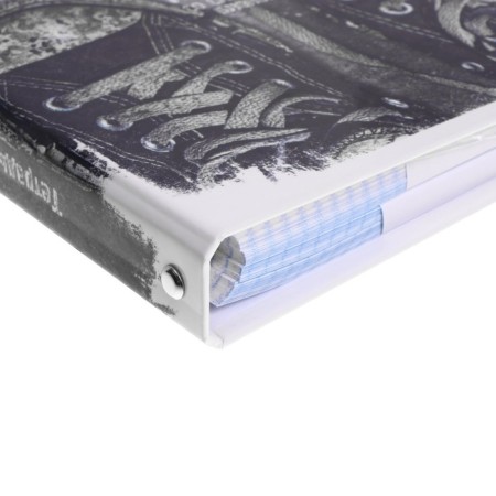 Notebook on rings, 160 sheets in the Cede Cede Cede, solid cover, glossy lamination, with a replaceable block-5