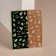 Nail stickers "natural minimalism", fluorescent, white color