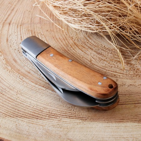 Folding knife 2V1 "TRAS" 16.8 cm, blade 75mm/2.5mm, with opener-3