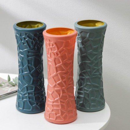 Flower vase, 8.2 × 22 cm, 650 ml, color mix-5