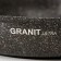 Granit Ultra Original, D = 28 cm, plastic handle, anti -stick coating, black color