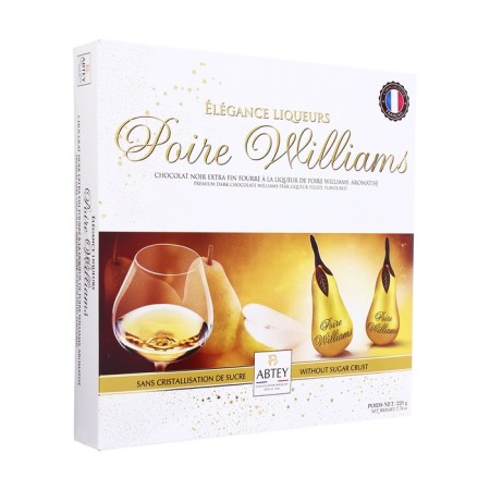 New Year. Figure chocolate Elegance Poire Williams, with the Poire Williams liquor, Assorted 20 g-2