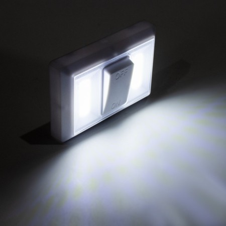Light Light "Master K", 220 LM, COB, 4 AAA, Magnet, adhesive base, 11.2 x 7.5 x 3 cm-5