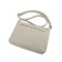 Female bag, artificial leather, milk 24x6x19 cm
