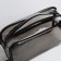 Cosmetic bag with lightning, black/transparent color