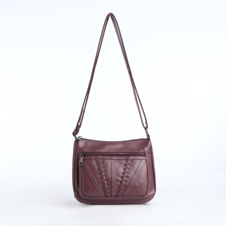 Women's bag with lightning, lilac color