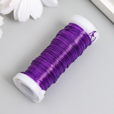 Wire for creativity "purple" 30 meters, thickness 0.3 mm 5.5x2.2x2.2 cm-1