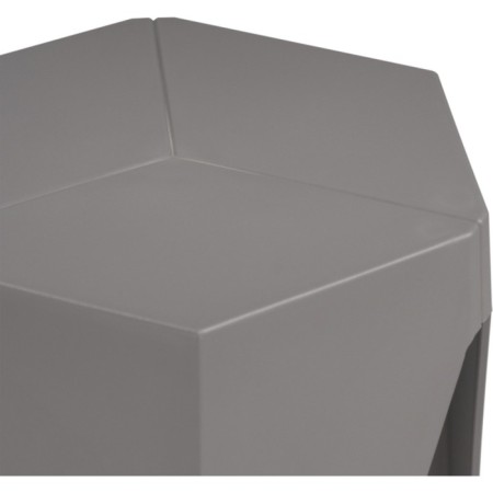 Stool Korner plastic, gray 36x42x46 cm-4
