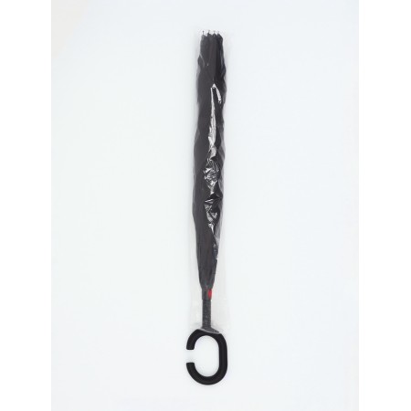 Umbrella - on the contrary, "monoton", mechanical, 8 spokes, r = 53/61 cm, black color-5