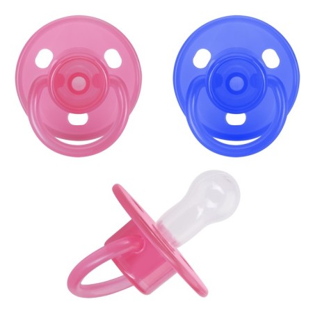 Silent nipple silicone, from 6 months, 2 pcs.
