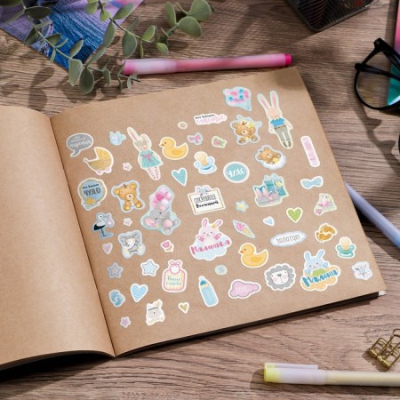 Album of stickers, 8 sheets, “Air Dreams”, 11 x 16 cm-4