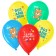 Airy ball "Happy Birthday! Hurray ”, 25 pcs., 12"