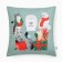 Case on the pillow Ethel "Meow X-Mas" 40*40 cm, 100 p/e, velor