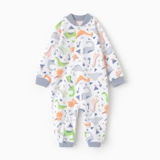 Combineson children, white color/dinosaurs, height 74 cm