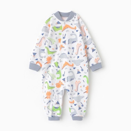 Combineson children, white color/dinosaurs, height 74 cm