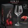 Labuten glass, with a shoe, for wine, 350 ml