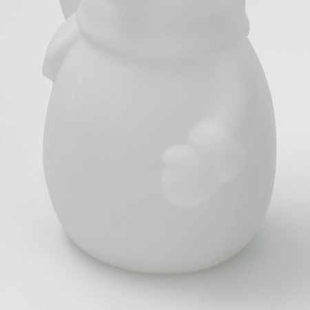 Nightnick "Snowman in a hat" LED from 3xlr44 batteries is white 7x7x12 cm-5
