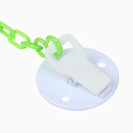 Dummy orthodontist., With a cap and a holder, from 0 months, the color is green / blue-17