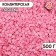 Sprinking sugar decorative "hearts" pink, 500 g