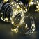 Garland "Curtain" 2.8 × 3 m dew on hooks, with a remote control, IP20, silver thread, 300 LED, glow warm white, 8 modes, USB