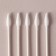 Cotton sticks, bilateral, 20 pcs, in individual packaging, white color