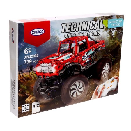 Designer SUV “Bigfoot” Xingbao Techno, on the radio control, 739 details, 6+-7