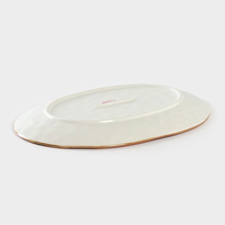 Porcelain shade "Cosmos", 30.5 × 21.7 cm, red red-2