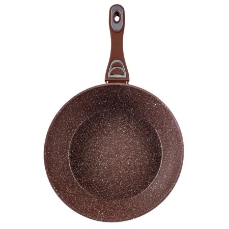 Pan BK-7845, d = 26 cm deep, handle Soft Touch, black chocolate-4