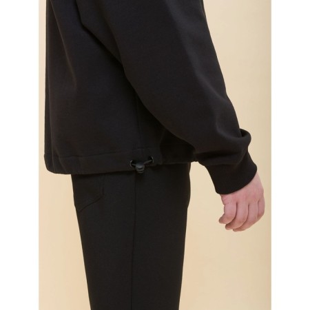 Sweatshirt for boys, height 116 cm, black color-6