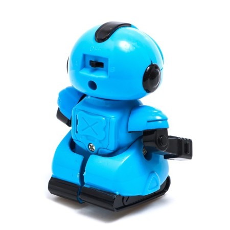 Robot radio -controlled "minibot", light effects, blue color-2
