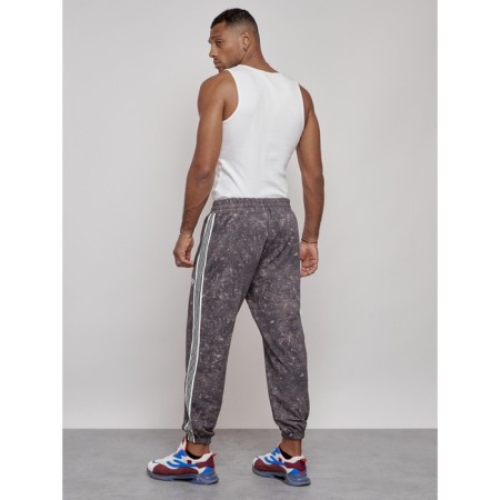 Joggers male, size 48, dark gray color-15