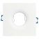 Lamp built -in era KL104, IP20, 12W, 98x98x25 mm, white color