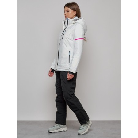 Ski suit female, size 50, white color-19