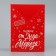 Folding box "Gift from Santa Claus", 21x 15 x 5 cm, New Year
