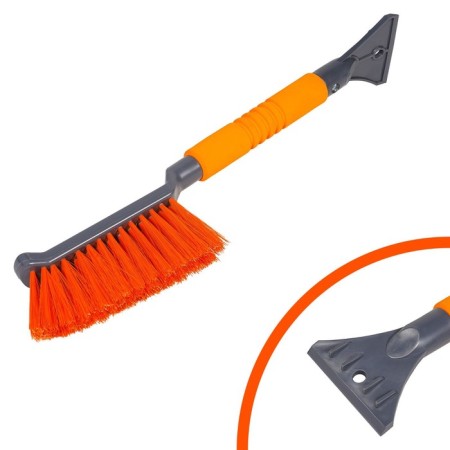 Airline snow and ice brush, 45 cm, with an ergonomic handle and a scrap-2
