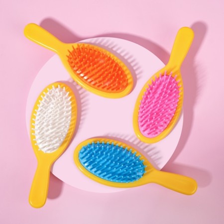 Comb - mini massage, 4.5 × 13 cm, MIX drawing-3