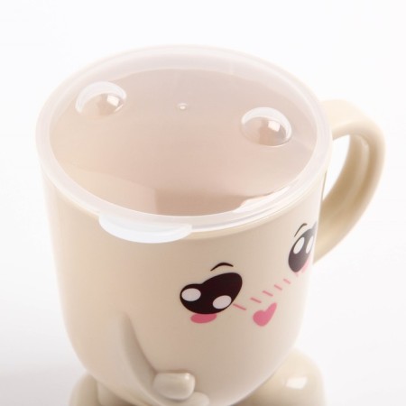 Baby mug with a lid, 270 ml., Color and pattern mix-4