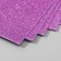 A set of glitter foamiran (5 sheets) 2 mm 20x30 cm, lilac