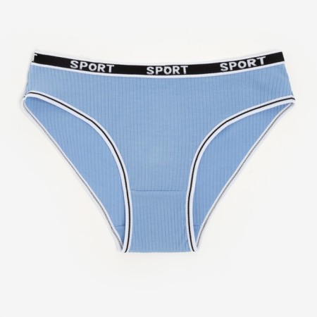Women's panties, blue color, size 44-46