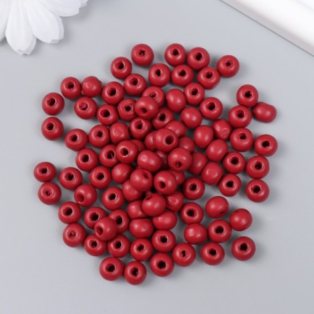 Beads for creativity, "Dark Slue" D-0.8 cm, set 20 grams-1