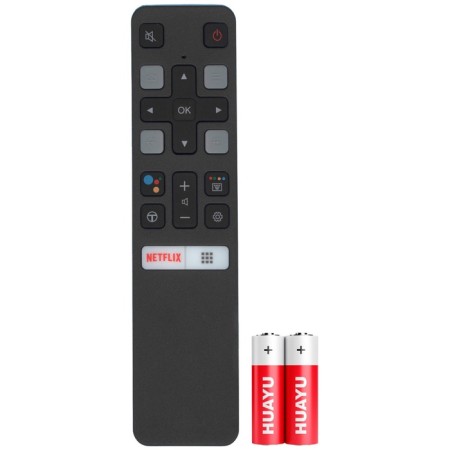 Huayu RC802V FMR1 remote control for TCL, IFFalcon TV