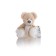 Soft toy Gulliver Bear "curly" beige color, 40 cm