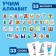 Developing magnets "Alphabet"