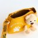 Bag's bag with lightning, yellow color
